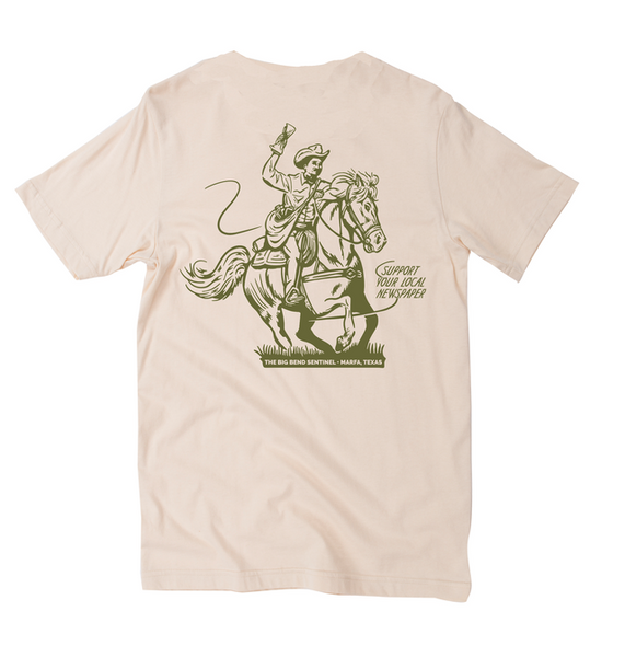 Paperboy T-shirt - Forest Green – The Sentinel